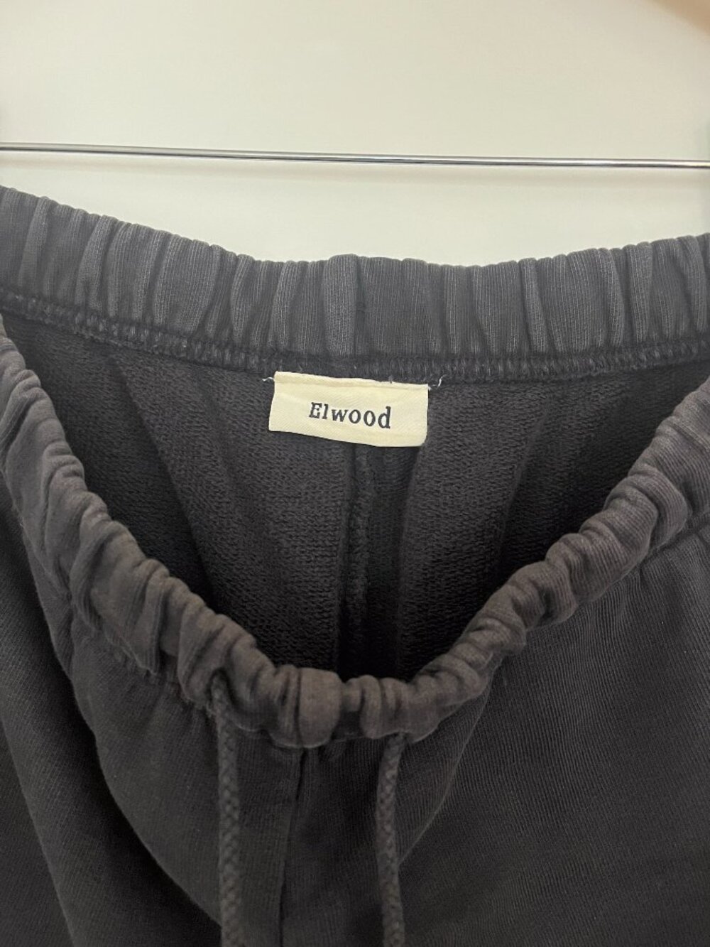 Elwood Core Sweat Short — Vintage Black, Size S - Picture 7 of 8